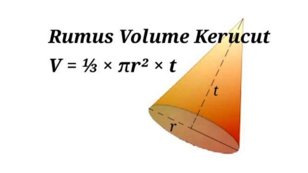 Detail Contoh Soal Volume Kerucut Nomer 48