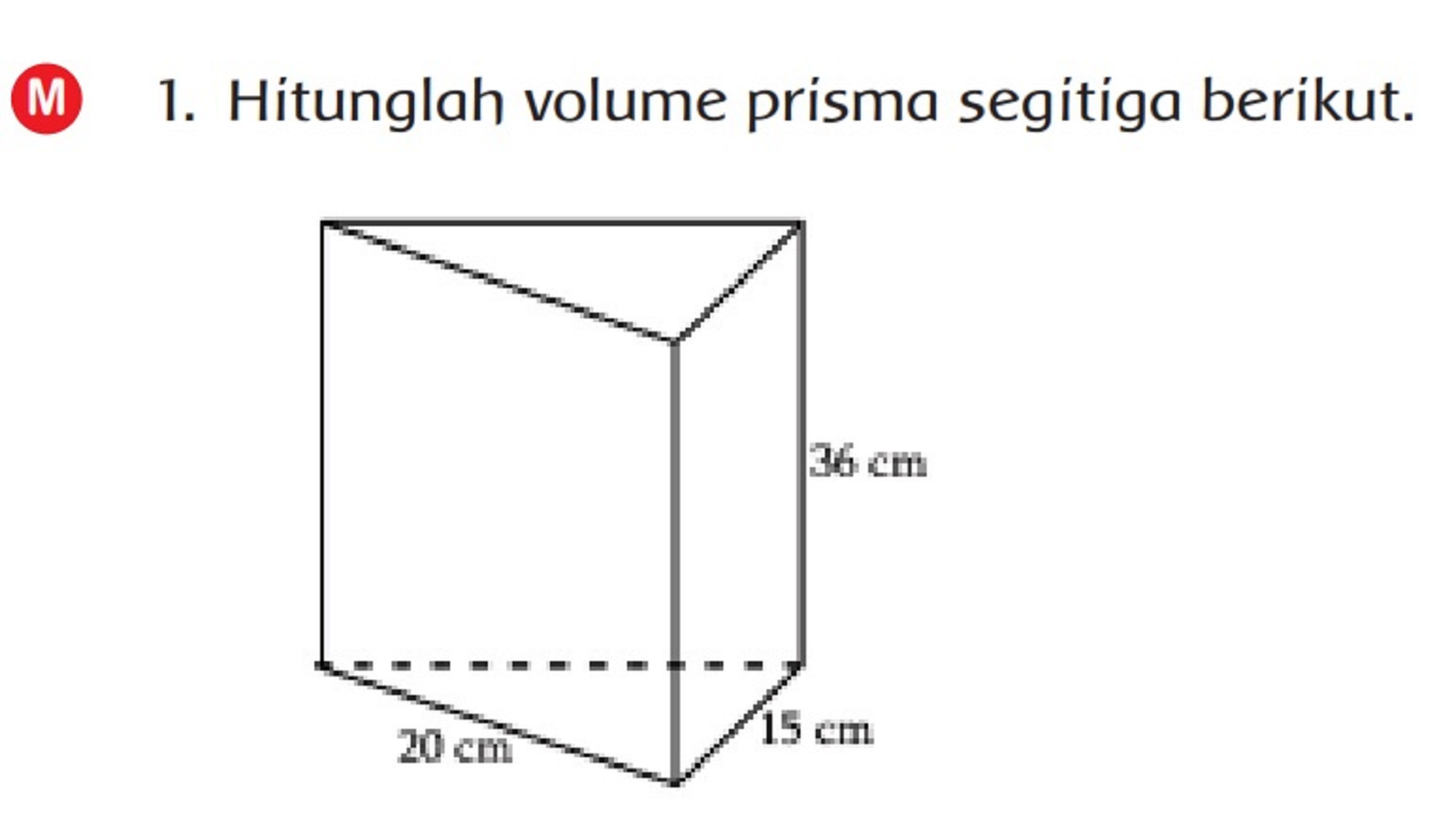 Detail Contoh Soal Volume Prisma Segitiga Nomer 14