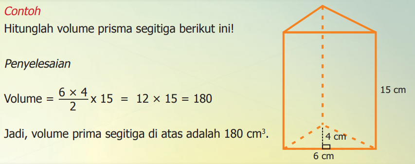 Detail Contoh Soal Volume Prisma Segitiga Kelas 6 Nomer 13