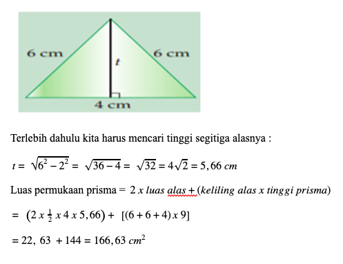 Detail Contoh Soal Volume Prisma Segitiga Kelas 6 Nomer 41