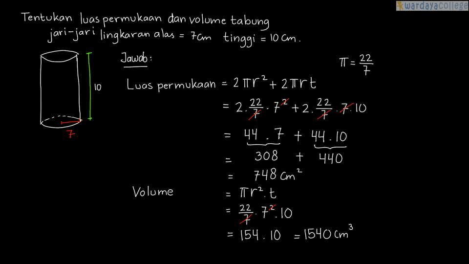 Detail Contoh Soal Volume Tabung Nomer 46