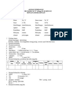 Detail Contoh Soap Kebidanan Nomer 38