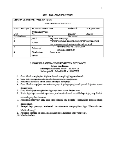 Detail Contoh Sop Bumdes Nomer 40