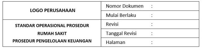 Detail Contoh Sop Rumah Sakit Nomer 31