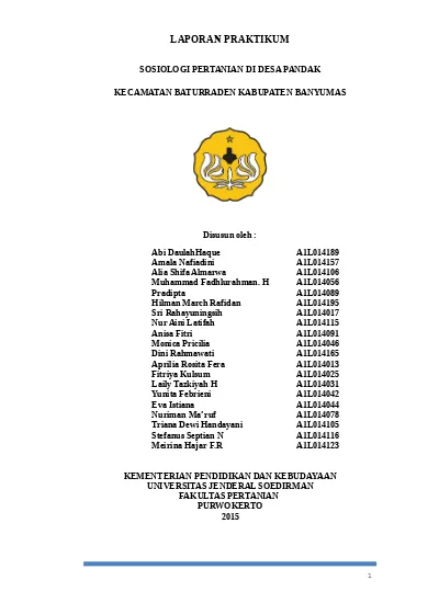 Detail Contoh Sosiologi Pedesaan Nomer 51