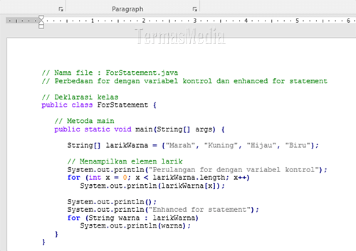 Detail Contoh Source Code Nomer 7