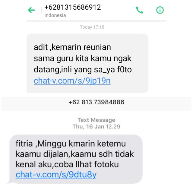 Detail Contoh Spam Chat Nomer 30