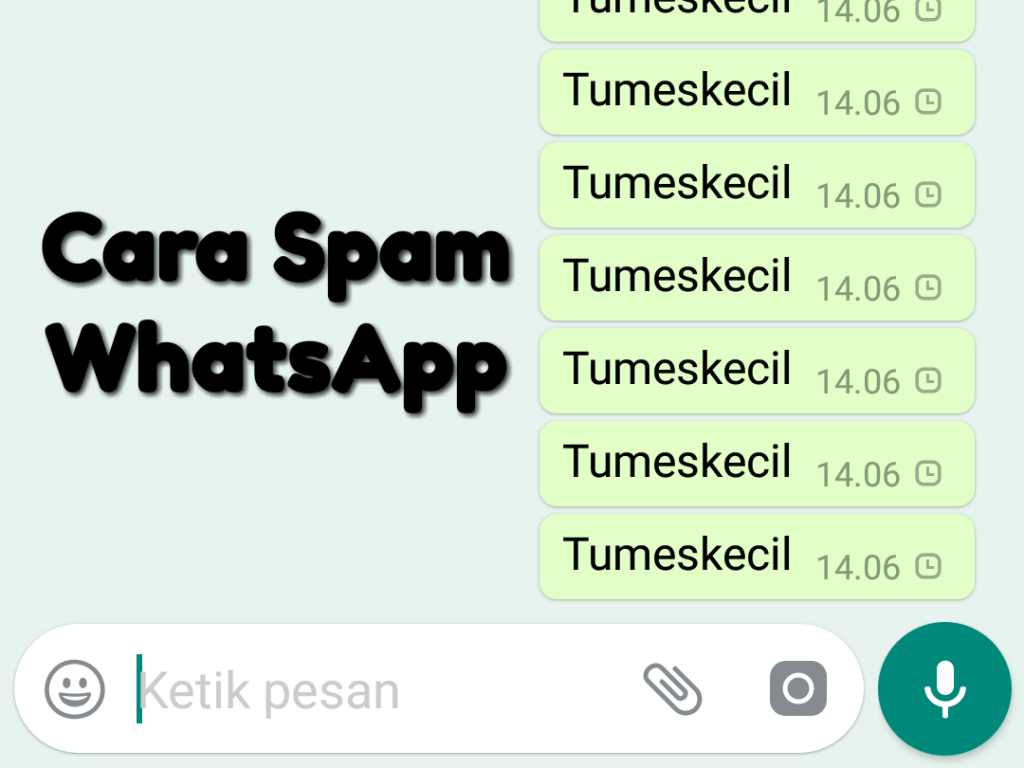 Detail Contoh Spam Chat Nomer 6