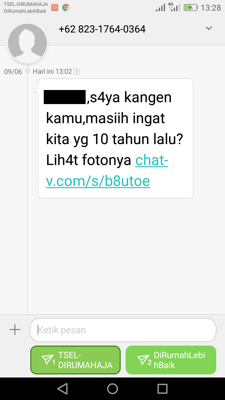 Detail Contoh Spam Chat Nomer 50