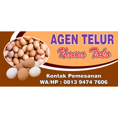 Contoh Spanduk Agen Telur - KibrisPDR