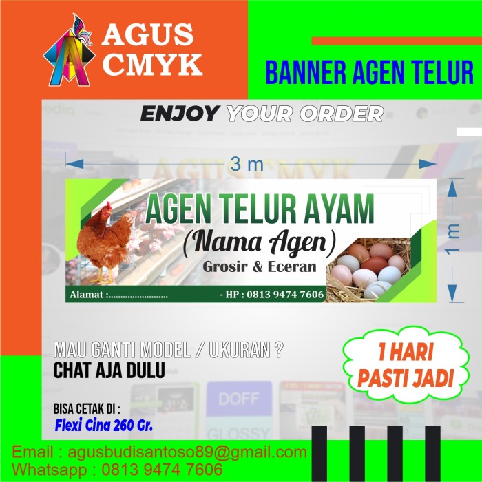 Detail Contoh Spanduk Agen Telur Nomer 10