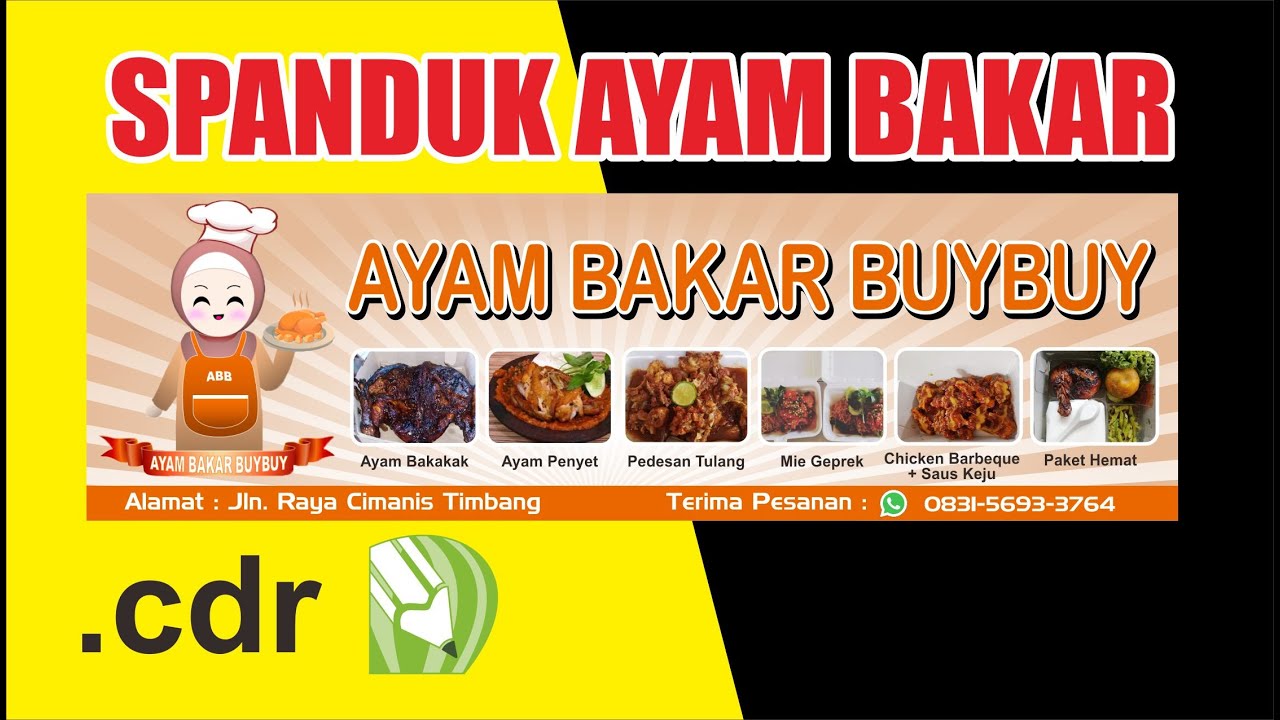 Detail Contoh Spanduk Ayam Bakar Nomer 3