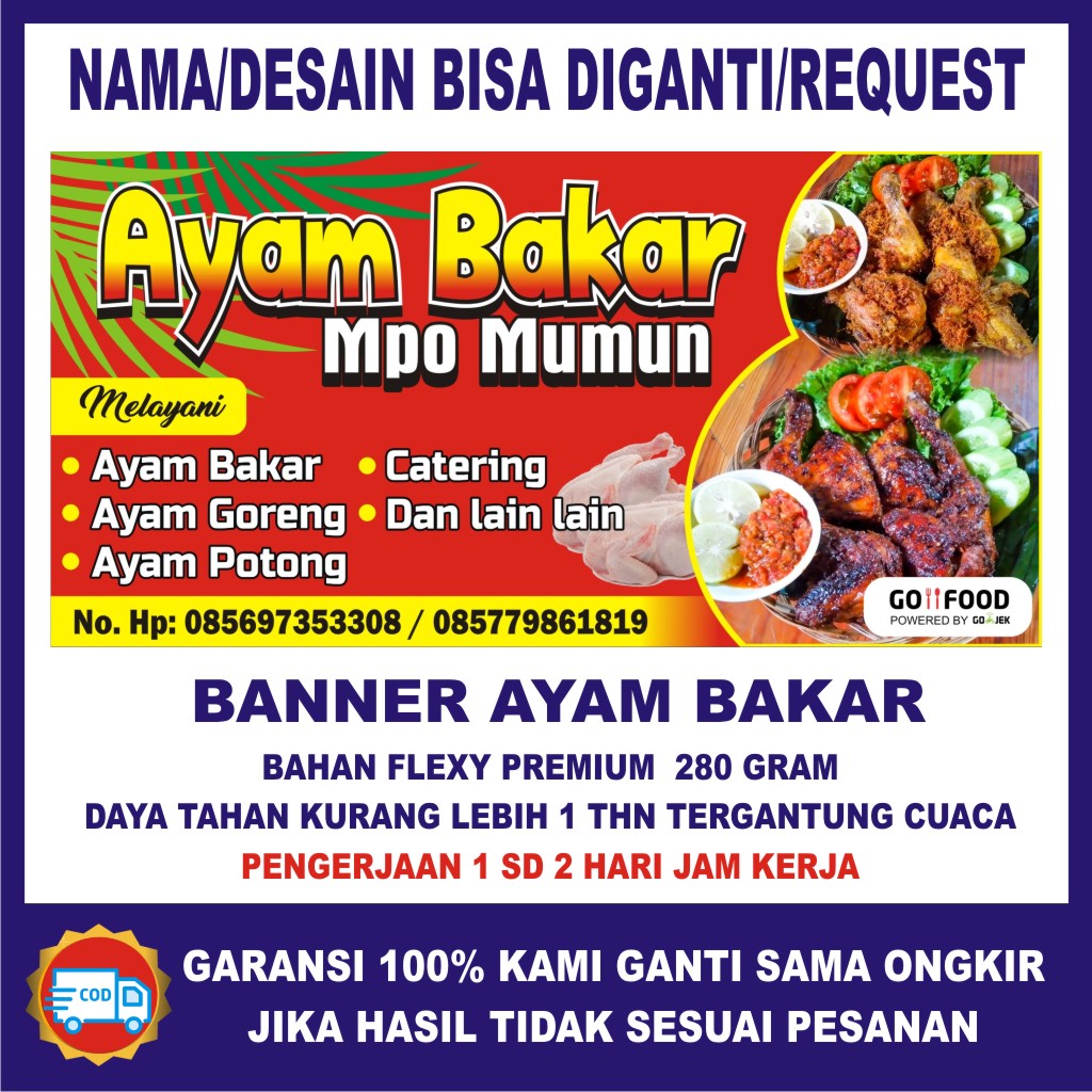 Detail Contoh Spanduk Ayam Bakar Nomer 6