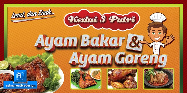 Detail Contoh Spanduk Ayam Bakar Nomer 9