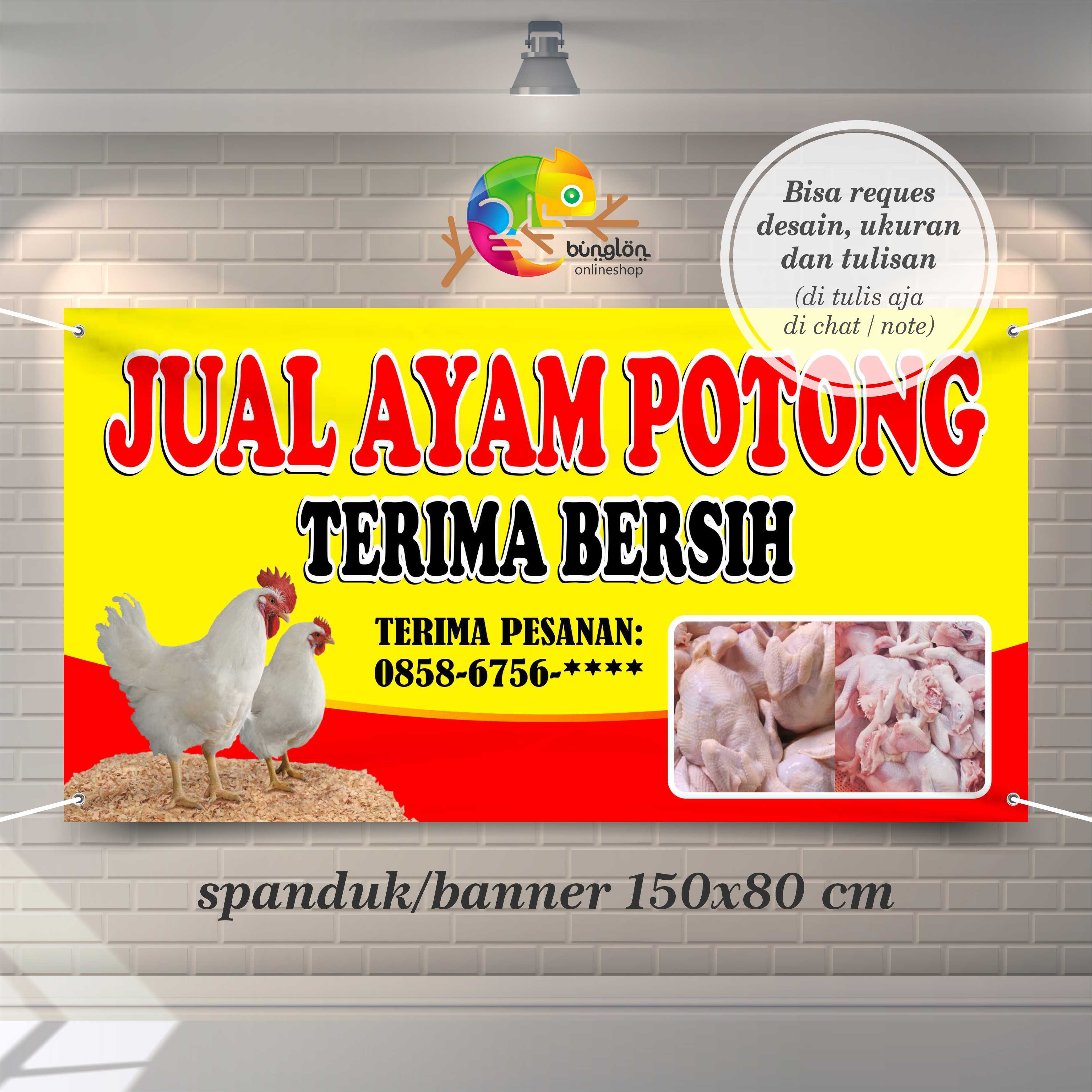 Contoh Spanduk Ayam Potong - KibrisPDR