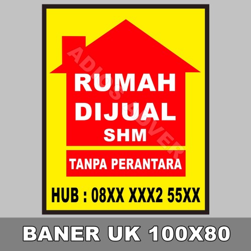 Detail Contoh Spanduk Banner Jual Rumah Nomer 12