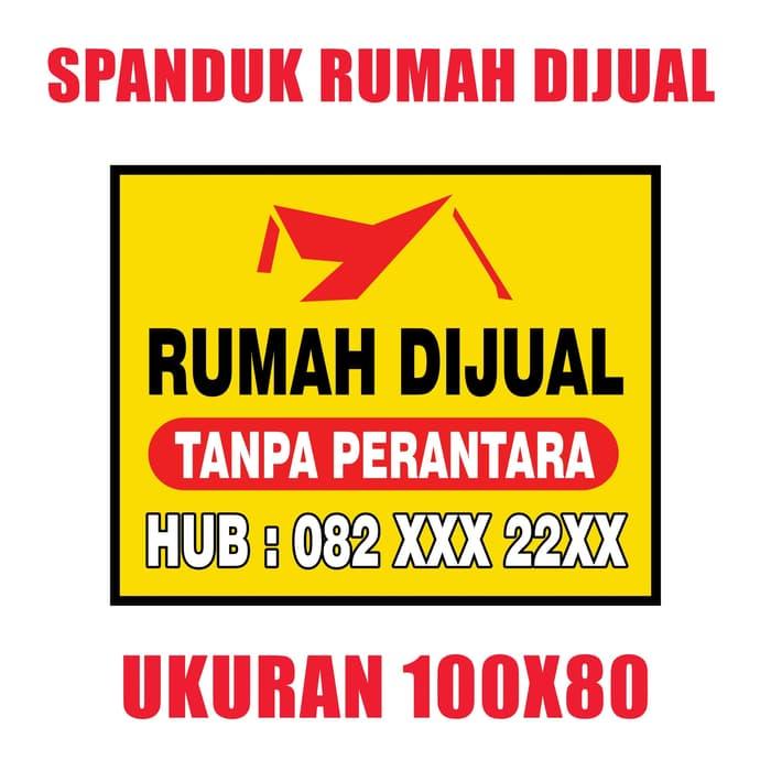 Detail Contoh Spanduk Banner Jual Rumah Nomer 42