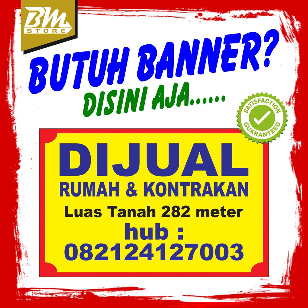 Detail Contoh Spanduk Banner Jual Rumah Nomer 43