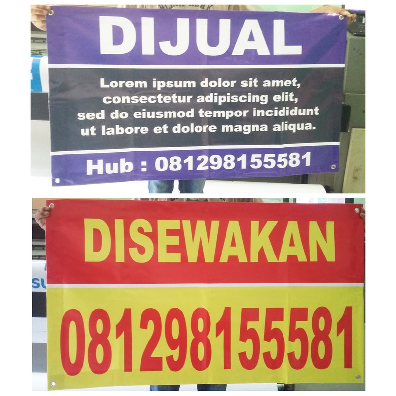 Detail Contoh Spanduk Banner Jual Rumah Nomer 53