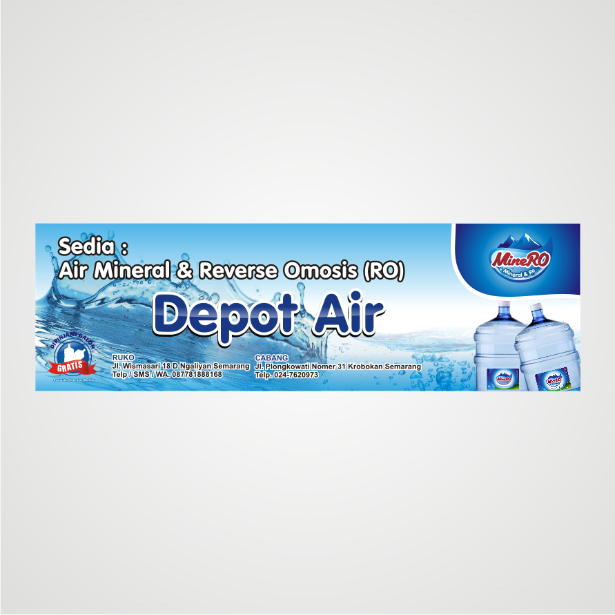 Detail Contoh Spanduk Depot Air Minum Nomer 23