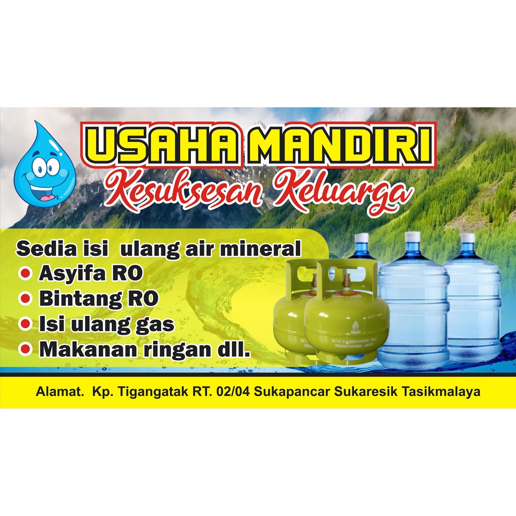 Detail Contoh Spanduk Depot Air Minum Nomer 33