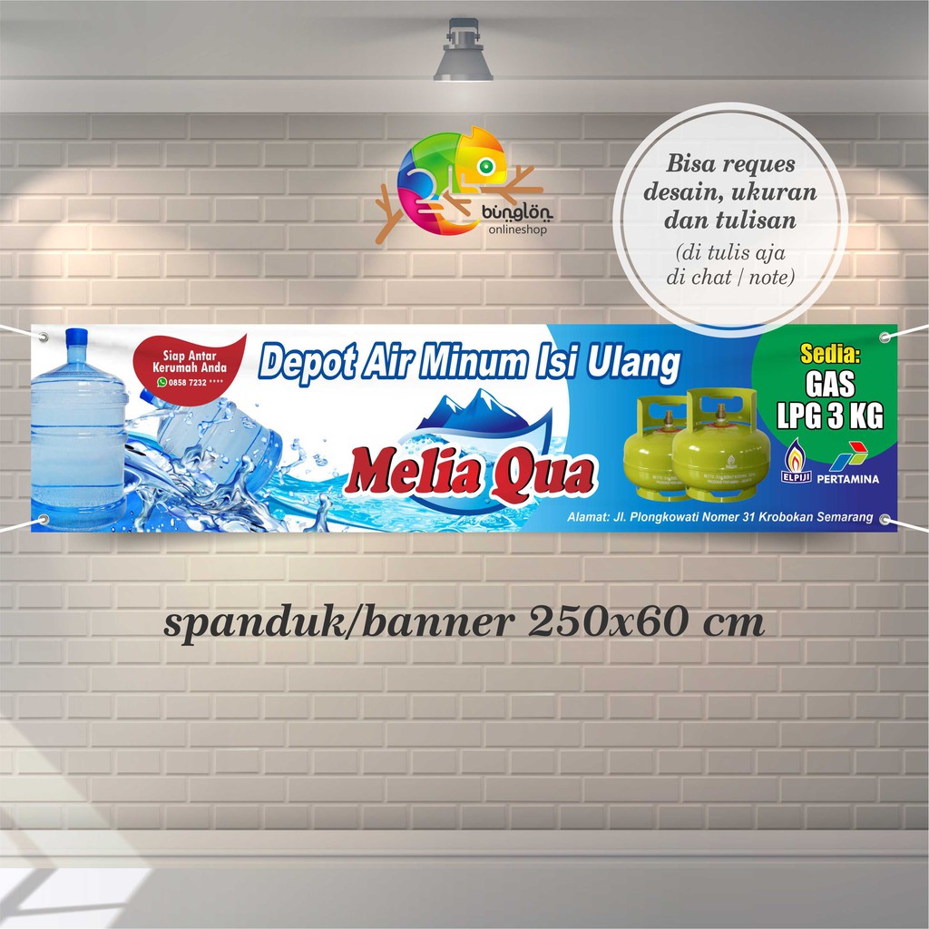 Detail Contoh Spanduk Depot Air Minum Nomer 35