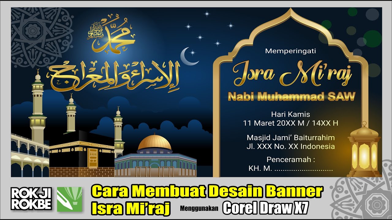 Detail Contoh Spanduk Isra Mi Raj Nomer 10