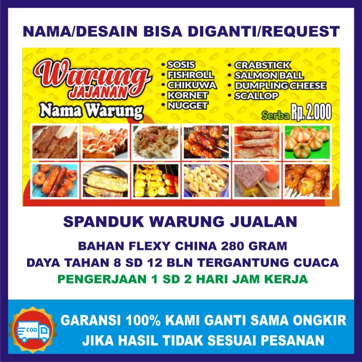 Detail Contoh Spanduk Jualan Makanan Nomer 43