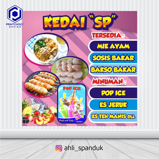 Detail Contoh Spanduk Jualan Makanan Nomer 7