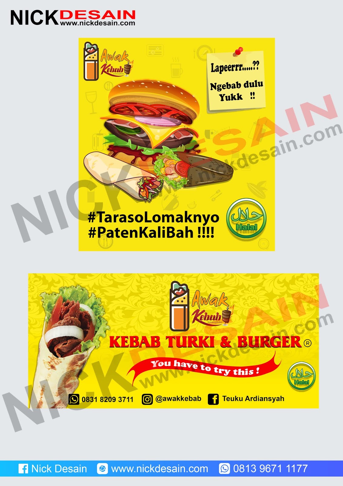 Detail Contoh Spanduk Kebab Nomer 2