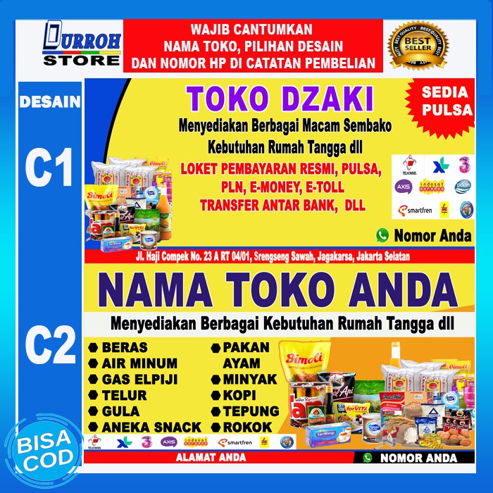 Detail Contoh Spanduk Kios Barang Campuran Nomer 7