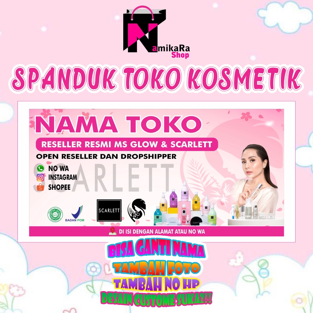 Detail Contoh Spanduk Kosmetik Nomer 12