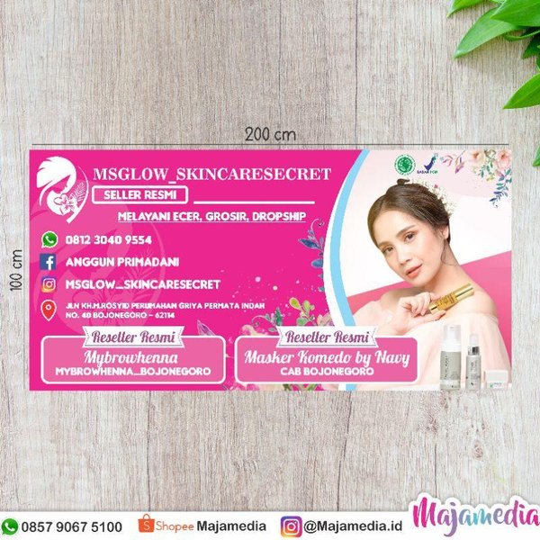 Detail Contoh Spanduk Kosmetik Nomer 13