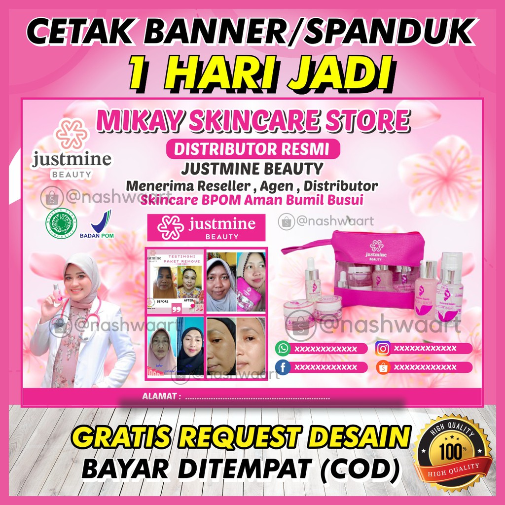 Detail Contoh Spanduk Kosmetik Nomer 16