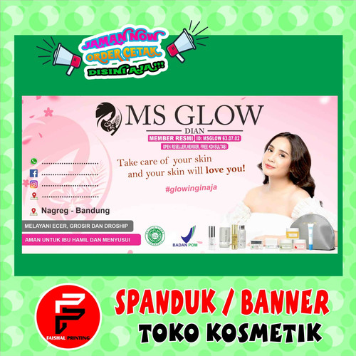Detail Contoh Spanduk Kosmetik Nomer 22