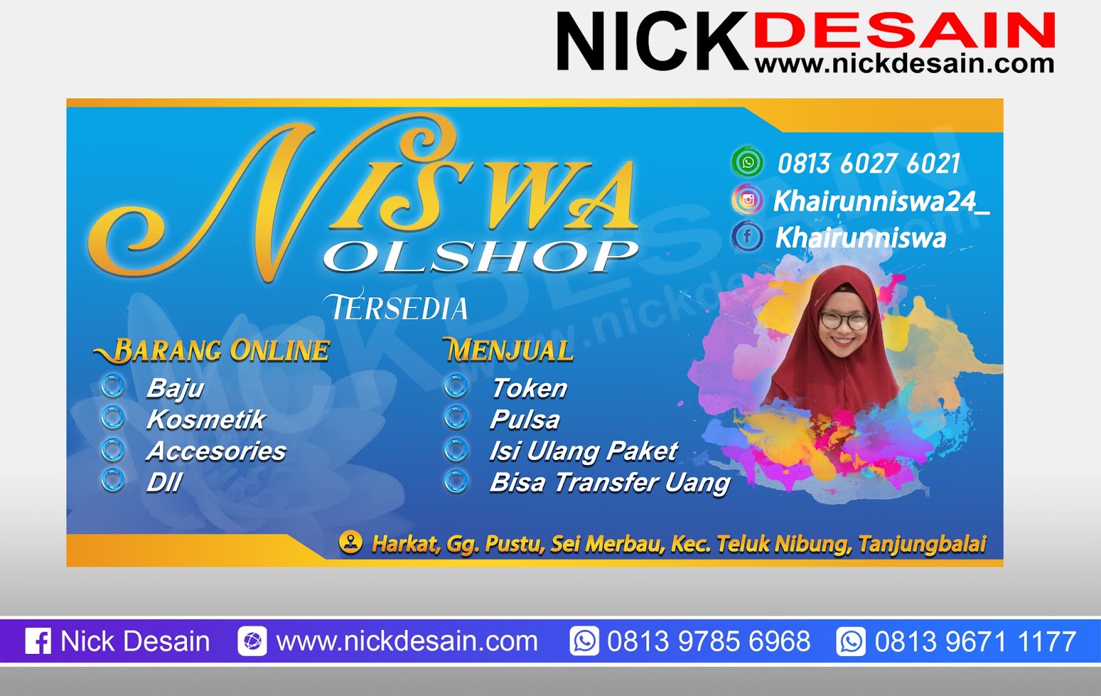 Detail Contoh Spanduk Kosmetik Nomer 27
