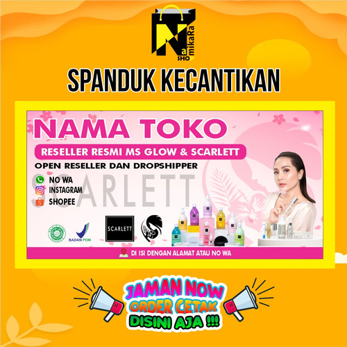 Detail Contoh Spanduk Kosmetik Nomer 39