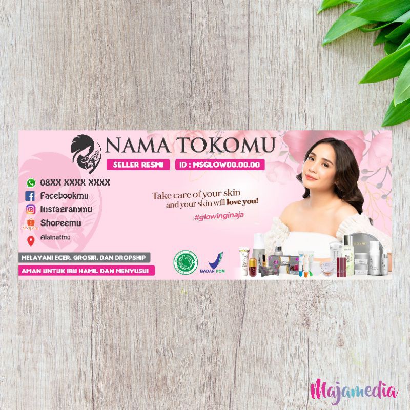 Detail Contoh Spanduk Kosmetik Nomer 7