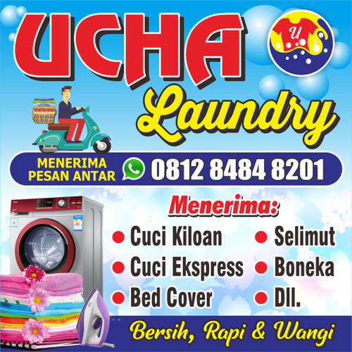 Detail Contoh Spanduk Laundry Nomer 3