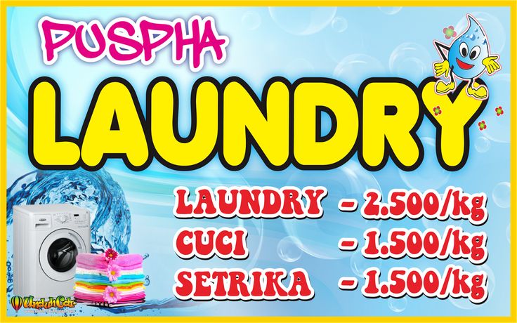 Detail Contoh Spanduk Laundry Unik Nomer 33