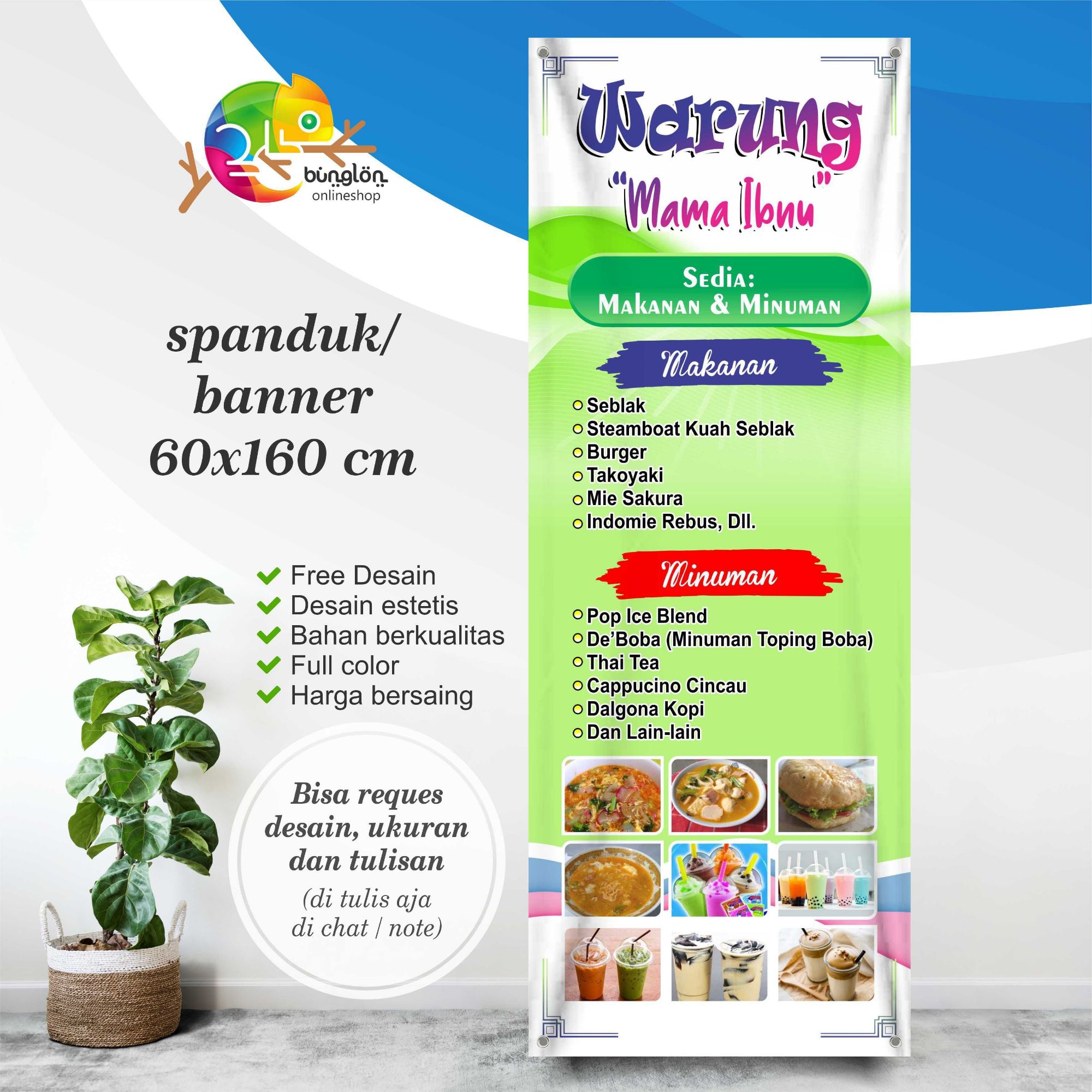 Detail Contoh Spanduk Makanan Dan Minuman Nomer 15