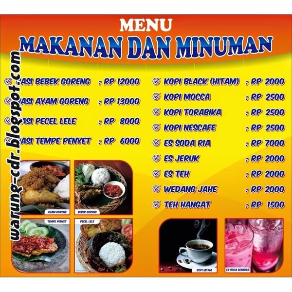 Detail Contoh Spanduk Makanan Dan Minuman Nomer 4