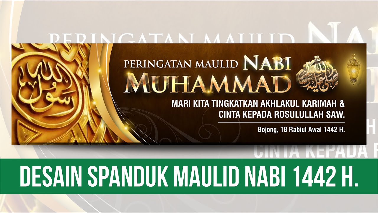 Download Contoh Spanduk Maulid Nabi Muhammad Saw Nomer 5