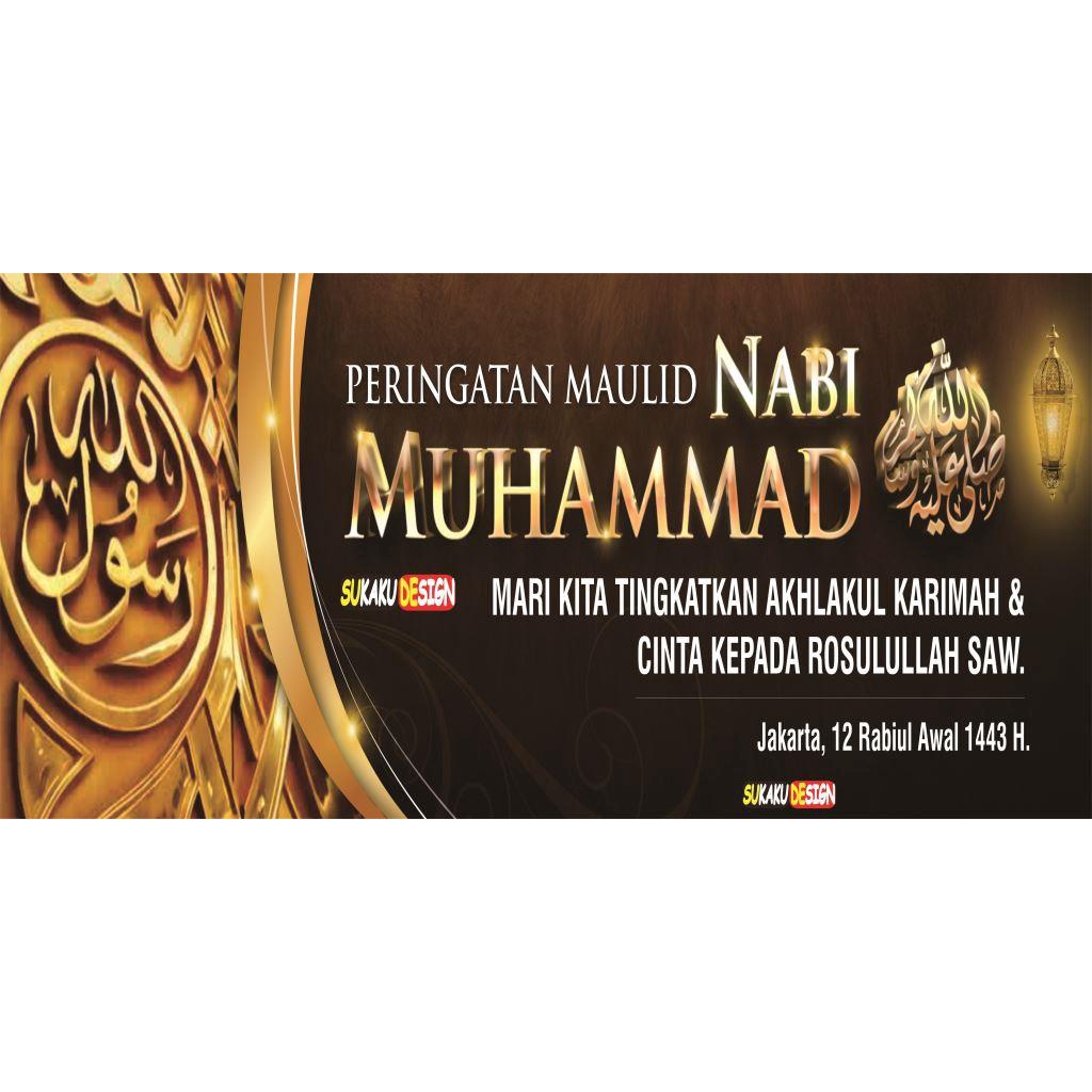 Detail Contoh Spanduk Maulid Nabi Muhammad Saw Nomer 40