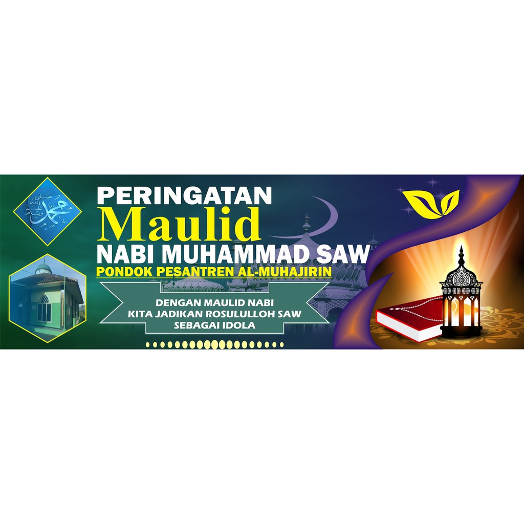 Detail Contoh Spanduk Maulid Nabi Muhammad Saw Nomer 46