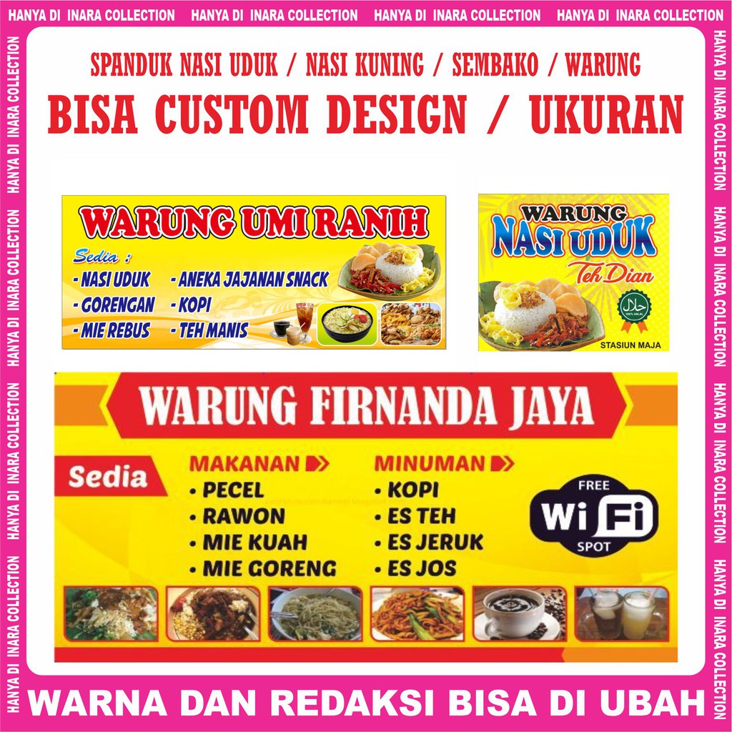 Detail Contoh Spanduk Nasi Kuning Nomer 22