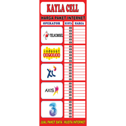 Detail Contoh Spanduk Paket Data Nomer 17