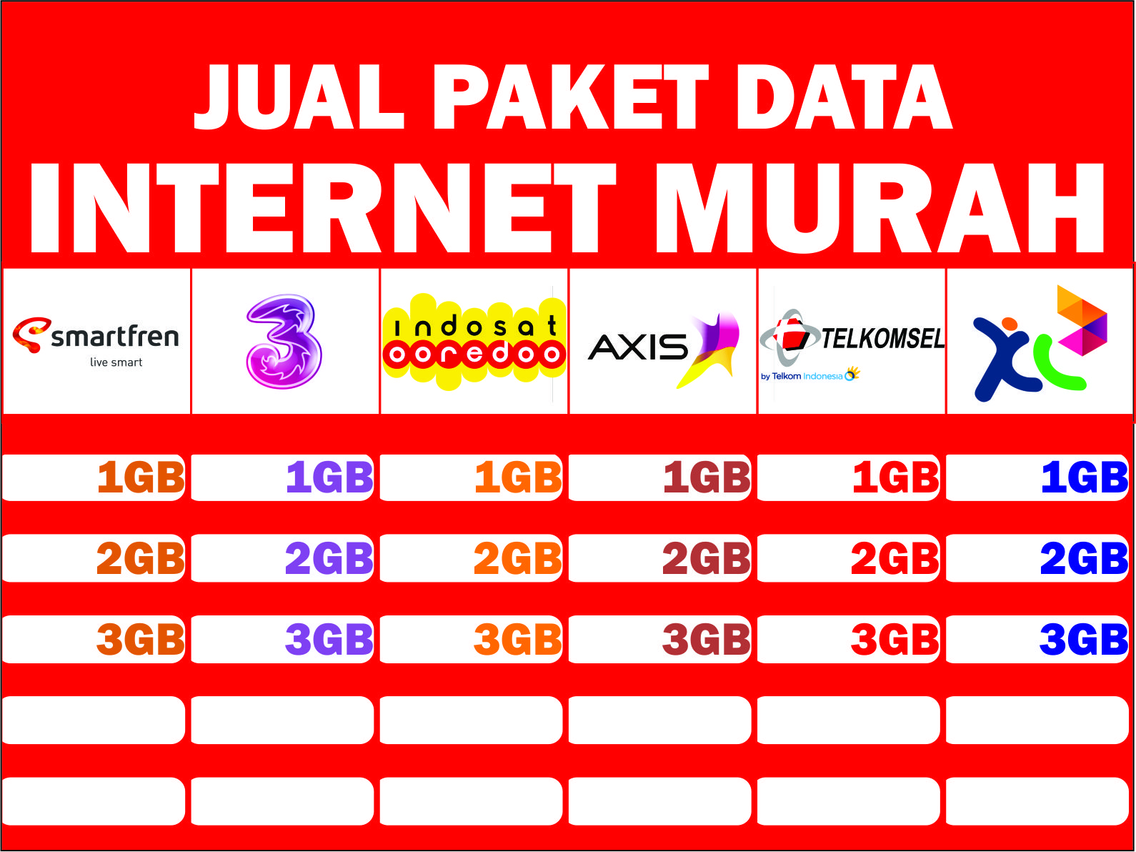 Detail Contoh Spanduk Paket Data Nomer 43