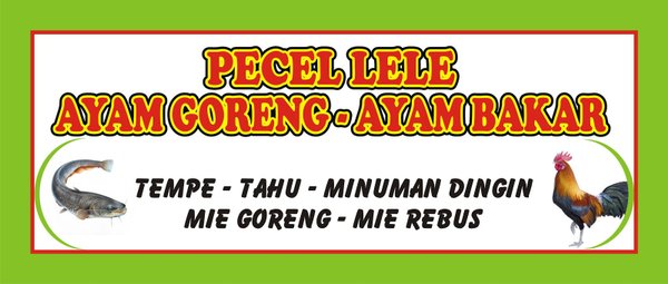 Detail Contoh Spanduk Pecel Lele Nomer 11