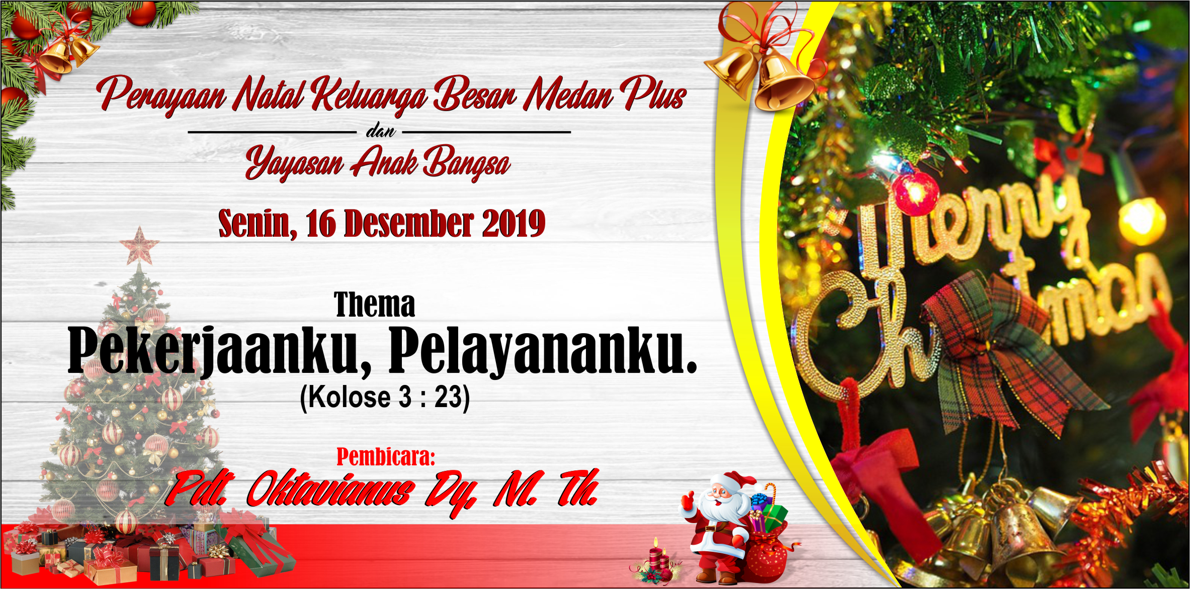 Detail Contoh Spanduk Perayaan Natal Nomer 7